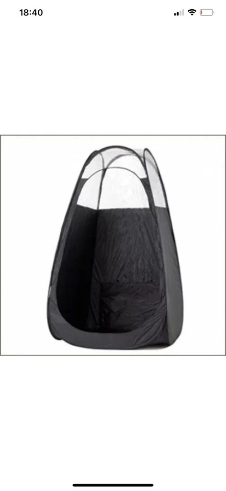 Pop Up Spray Tan Tent & Carry Bag – Mobile  Fake Tanning Booth Mobile Cubicle - Image 1 of 4