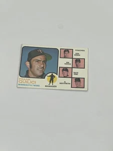 1973 Topps - #49 Buck Rodgers, Al Worthington, Frank Quilici (RC) - Picture 1 of 2