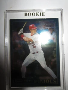 2001 Albert Pujols Topps Chrome RC ultima edizione #596 - Foto 1 di 3