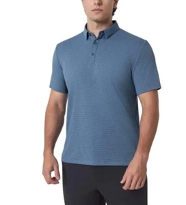 Modern Ambition Men's Stretch Moisture Wicking Short Sleeve Polo Shirt (US, - Picture 1 of 4