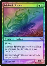 Isleback Spawn FOIL Shadowmoor HEAVILY PLD Blue Rare MAGIC MTG CARD ABUGames