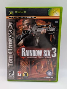 Tom Clancy's Rainbow Six 3 (Xbox, 2003) MINT W/MANUAL! MAIL IT TOMORROW! - Picture 1 of 5