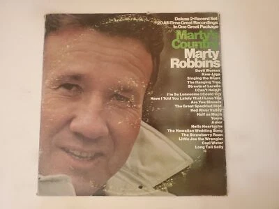 Marty Robbins - Marty's Country (Vinyl Record LP) - Image 1 of 2