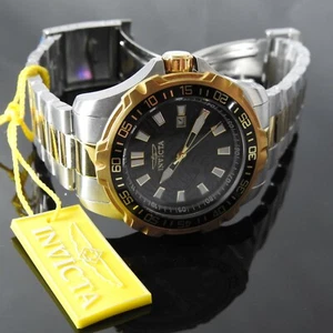Invicta Pro Diver 25795 Herren-Armbanduhr schwarz/silber/gold - Bild 1 von 12