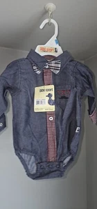 DDG SPORT Size 3-6 months, 1 piece, NWTS, Shades of gray one piece - Picture 1 of 3