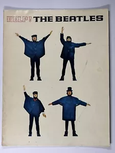 Beatles Song Book Original John Lennon Ringo Starr Paul McCartney Help! Album 65 - Foto 1 di 13