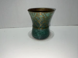 WMF Ikora Germany Paul Haustein Art Deco Vase aus patinierter Bronze - Bild 1 von 4