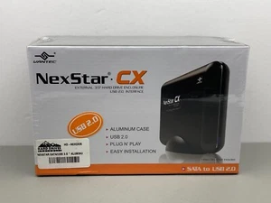 Vantec NexStar CX SATA to USB 2.0 External 3.5 Hard Drive Enclosure NST-300S2-BK - Picture 1 of 4