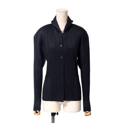 PLEATS PLEASE カーディガン【サイズ３ L相当】【美品】 Pleats Please IsseyMiyakeサイズ3カーディガンmh086 【公式通販】