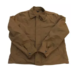 Seven 7 Degrees Mens L/S Full Zip Soft Shell Windbreaker Jacket Brown Size L - Picture 1 of 21