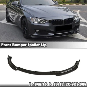 Front Lip Bumper Spoiler Splitter For BMW F30 F31 F35 320li Base 2013-2018 2014 - Picture 1 of 6