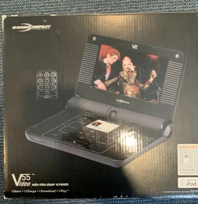 Vintage Sonic Impact V55 Audio Video Player W/ Remote 5090 For Ipod / Brand New - Image 1 of 3