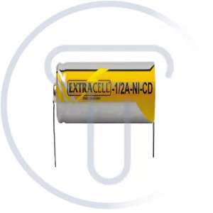 Batteria Ni-Cd 1/2 A 1,2V 700mAh con terminali a saldare tabs lamelle cod. 3538 - Bild 1 von 2