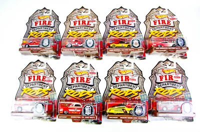 Lote 65 varillas del Departamento de Bomberos Hot Wheels Impala Lowrider 69 El Camino 57 Chevy Foto 1 de 4