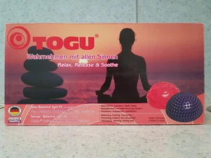 Neue Togu Geo Balance Igel XL in Blau (Ø 18,5 cm), 2 Stück - Bild 1 von 7