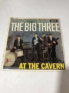 THE BIG THREE At The Cavern UK original 7" EP Decca DFE 8552 1963 PS Sleeve Only - Foto 1 di 5