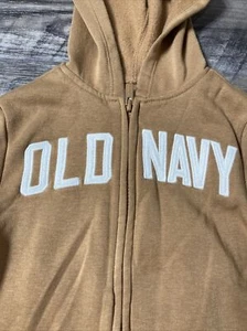 Old Navy Toddler Girls Or Boys Long Sleeve Full Zip Hoodie Size 5T Mustard Color - Picture 1 of 8