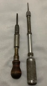 Lot Yankee No.35 And No. 41 North Bros Push Pull + Ratcheting Tools USA - Picture 1 of 5