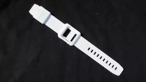 White Silicone Watch Band Wrist Strap Cover Case Apple iPod Nano 6th generation - Picture 1 of 2