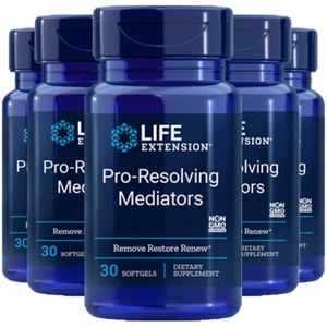 Life Extension Pro-Resolving Mediators 5X30gels hydroxydocosahexaenoic acid - Picture 1 of 2