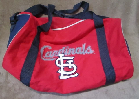 VTG St Louis Cardinals Duffel Bag Gym Bag Overnight Bag 20x10x10 MLB Cover