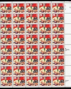 UNITED STATES SCOTT #2723 HANK WILLIAMS SHEET MINT NEVER HINGED - Picture 1 of 1