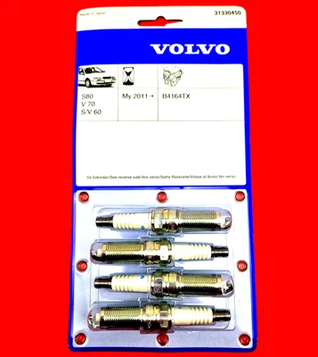 4x Juego de bujías originales Volvo S60 II, S80 II, V40, V60 I, V70 III- 31330450 Foto 1 de 4