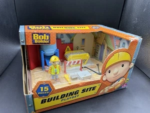 Vintage Bob The Builder Building Site & Figure Toy Playset - Brand New In Box - Picture 1 of 12