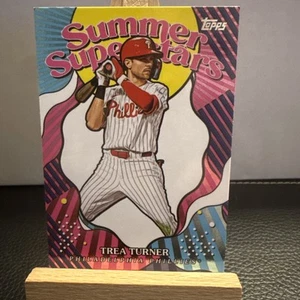 2025 Topps Series 2 Trea Turner Summer Superstars Philadelphia Phillies #SS-32 - Picture 1 of 2