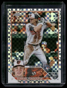 2023 Topps Chrome #2 Gunnar Henderson X-Fractors Baltimore Orioles - Picture 1 of 2