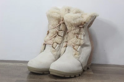 Sorel Joan Of Arctic Wedge II Women's Shearling Boot Sz 6 {MB-1686] - Image 1 of 4
