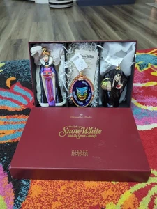 Radko-Biancaneve Edizione Limitata Disney Collezione Regina, Specchio, Strega Ornamenti  - Foto 1 di 24