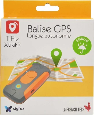 TiFiz XTrakR Balise tracker GPS connectée Étanche rechargeable - sans carte SIM - Photo 1/3