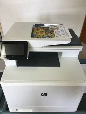 HP Color LaserJet MFP M479fdw All-In-One Laser Printer Copier w/ toner 11k pgs! - Image 1 of 4