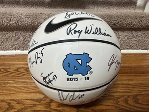 NCAA North Carolina Tar Heels Official 2015-2016 SIGNED Team Basketball - Picture 1 of 10