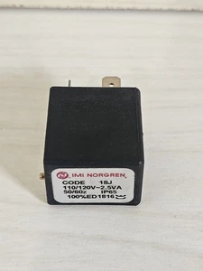 IMI Norgren 18J Solenoid Coil 110/120V~2.5VA 50/60z - Picture 1 of 7