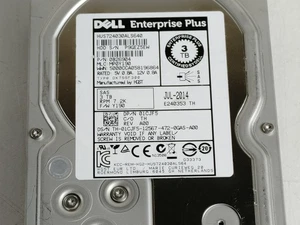 Lote de 2 HGST Dell Enterprise Plus HUS724030ALS640 3 TB SAS 2 3,5 pulgadas Enterprise - Imagen 1 de 6