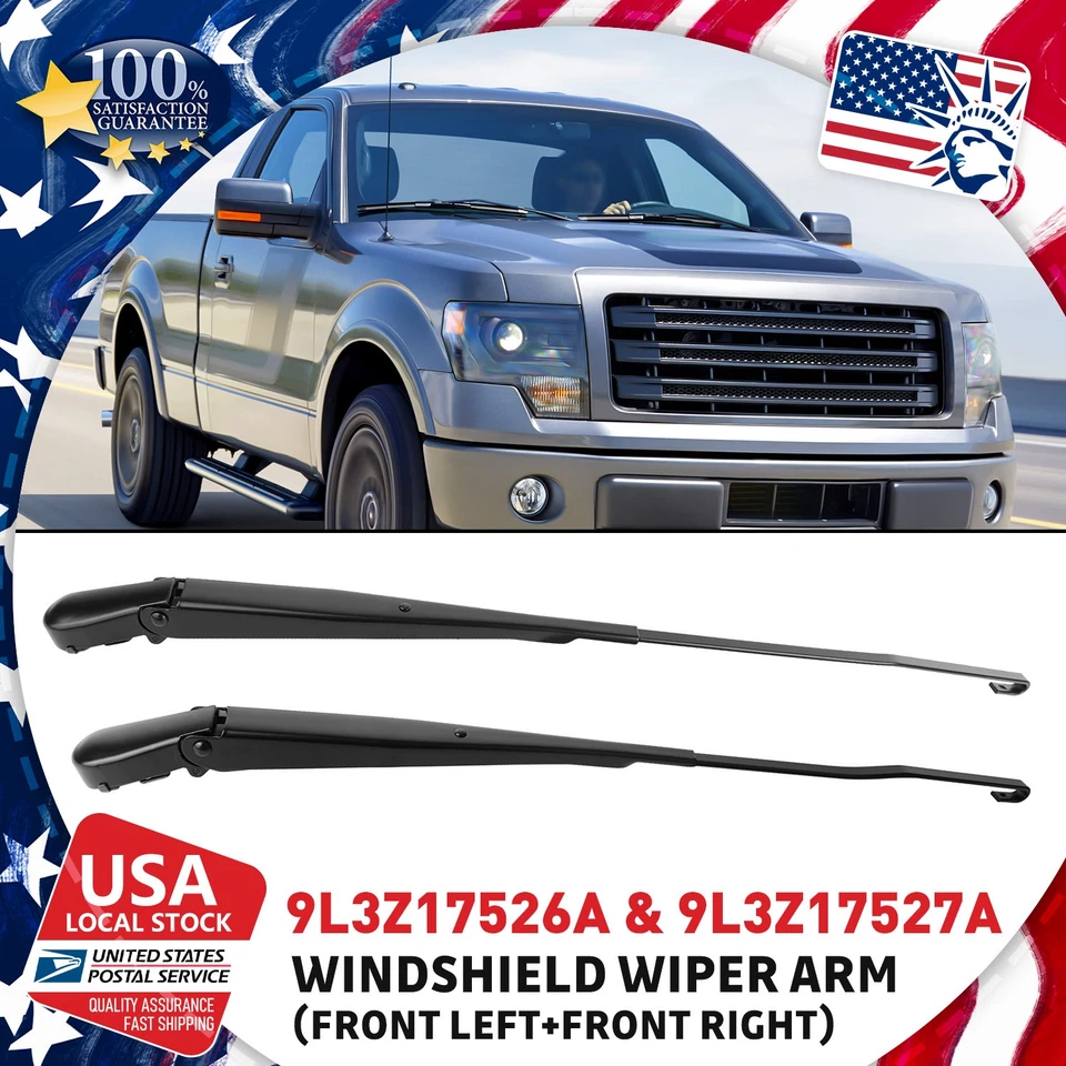 1 par de brazos limpiaparabrisas laterales L+R para Lincoln Mark LT 2006-2008 9L3Z17527A Foto 1 de 4