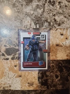 2023 Donruss Optic Draft Picks RASHEE RICE Rated Rookie #24 SMU Chiefs - Picture 1 of 6