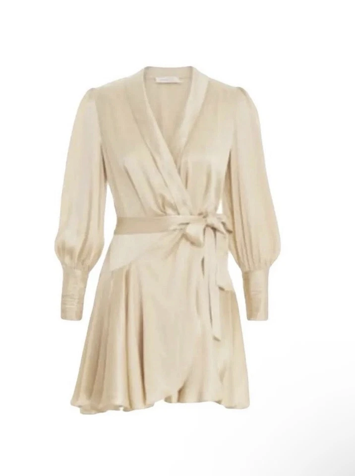 Vestido envolvente de seda Zimmermann Foto 1 de 4