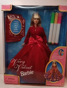 Mattel Very Velvet Barbie Puppe 1998 NRFB - Bild 1 von 5