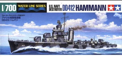 ✅Tamiya 31911 Scala: 1:700 USS Hammann (DD412) - Immagine 1 di 2