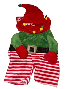 Weihnachten Hund Weihnachtsmann Anzug & Mütze Kostüm mittelgroß Hundemantel Haustierkleidung - Bild 1 von 3