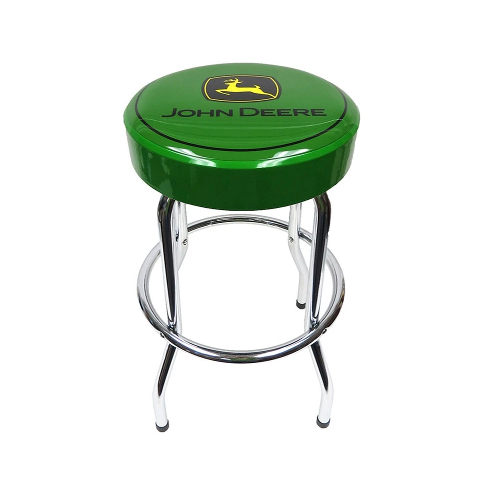 Plasticolor 004767R01 John Deere Garage Bar Stool Farm Decor - Image 1 of 1