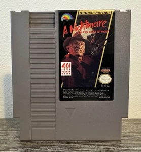 A Nightmare on Elm Street (Nintendo NES 1990) Authentic Cart Only TESTED - Picture 1 of 7