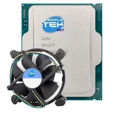Intel Core Ultra 9 285K LGA1851 CPU Processor 24C/24T+ Gpu + Heatsink - Image 1 of 4