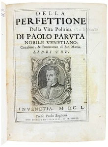 Paolo Paruta / Della Perfettione Della Vita Politica / Venice: Baglioni, 1650 - Imagen 1 de 2