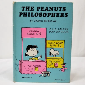 The Peanuts Philosophers Vintage Pop-Up Book READ Schulz Snoopy 1972 Hallmark - Bild 1 von 24