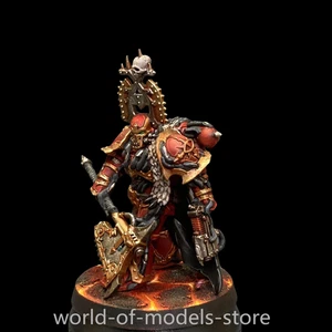 Chaos Space Marines Warhammer 40,000 Chaos Lord pro Painted Games Workshop 40k - Picture 1 of 5