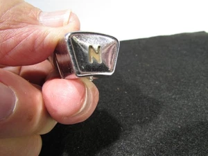 Volante Edsel 1958 cromo palanca de cambios botón N neutro original teletouch - Imagen 1 de 2